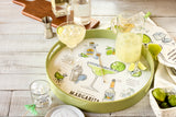 Cocktail Calendar Serving Tray