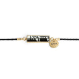 DEMDACO Bold Black Believe Bracelet - Supporting Artist w Disabilities