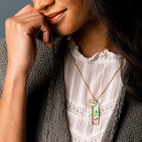 DEMDACO Poppi Keshi Journey ArtLifting Necklace 30"