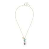 DEMDACO Hydrangea Hope ArtLifting Necklace - 30in Supporting Artist w Disabilities