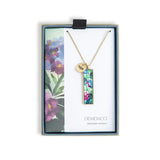 DEMDACO Hydrangea Hope ArtLifting Necklace - 30in Supporting Artist w Disabilities