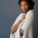 DEMDACO Smoke Cozy Soft Hooded Wrap