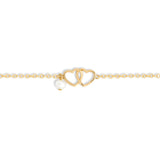 DEMDACO Double Heart Prayer Bracelet