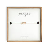 DEMDACO Double Heart Prayer Bracelet
