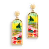 DEMDACO Poppi Keshi Drop  Earrings w Gift Box  1.5"