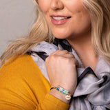 DEMDACO Hydranga Hope Bracelet - Supporting Artist w Disabilities