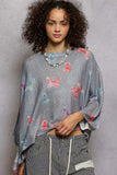 POL Butterflies Lightweight Sweater