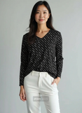 Chicos Touch of Cool V-Tee Size 2