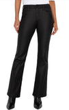 Liverpool Lucy Black Pleather Jeans Size 4/27