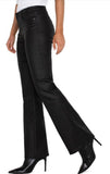 Liverpool Lucy Black Pleather Jeans Size 4/27